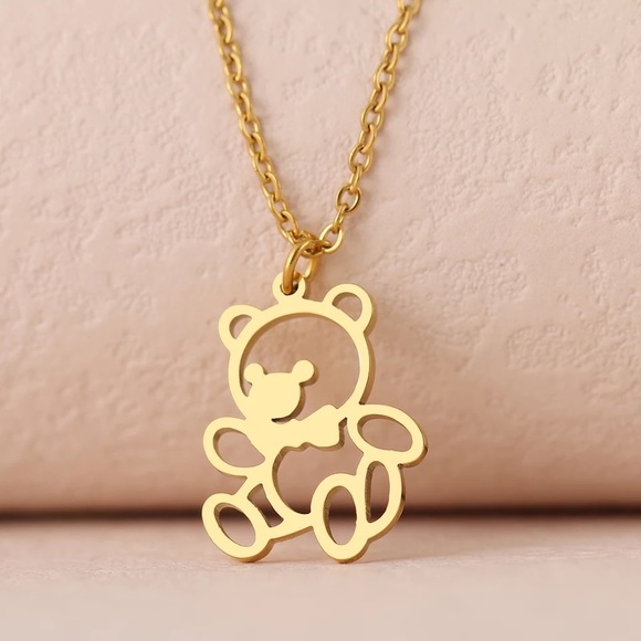 Necklace "Teddy Bear" - Picture 2 of 2
